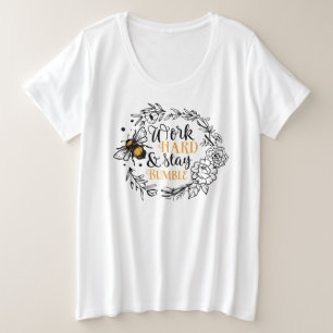 T-Shirt Básico de Tamanho Mais