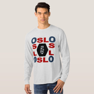 T-SHIRT BÁSICO DESENHO OSLO DESPORTO