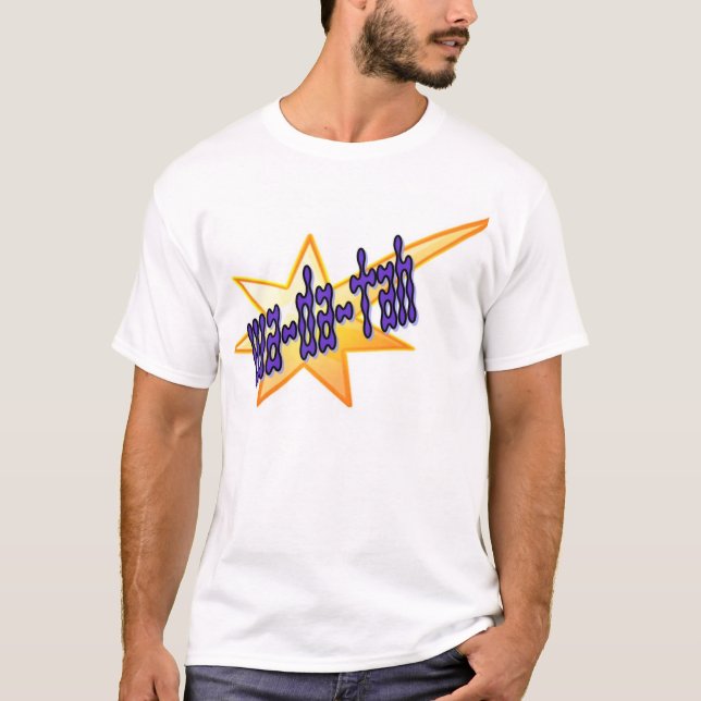 T-shirt básico do calão do Thang dos homens (a (Frente)