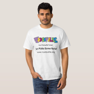 T-shirt básico do verificador dos Toots