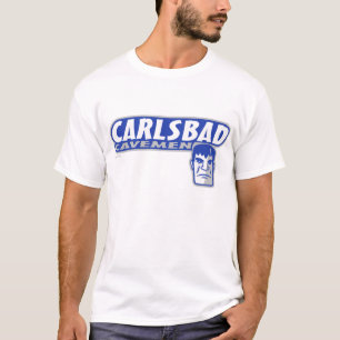 T-shirt básico dos homens das cavernas de Carlsba