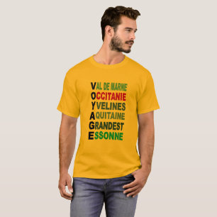 T-shirt básico dourado VIAJA