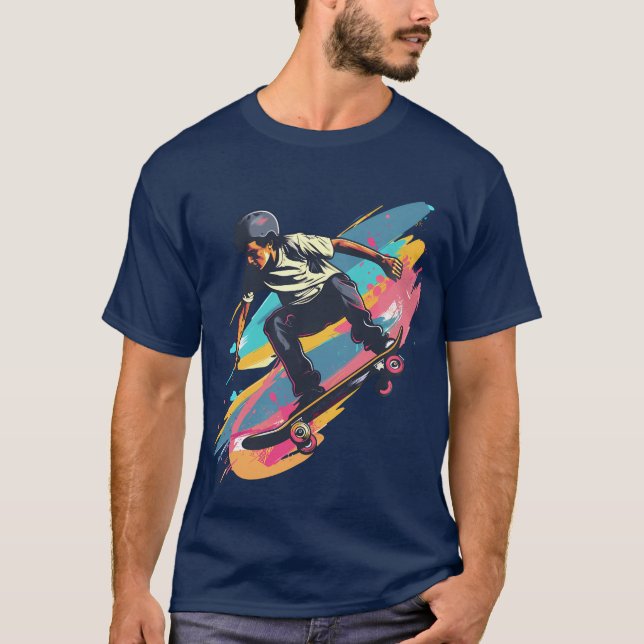 T-Shirt Básico Escuro (Frente)