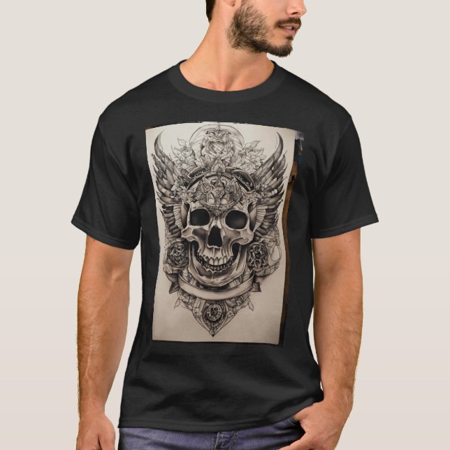 T-Shirt Básico Escuro (Frente)