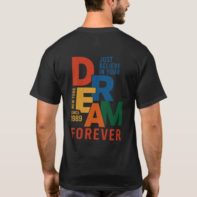 T-Shirt Básico Escuro (Verso)