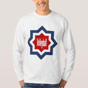 T-shirt básico mangas longas DESENHO VOLEIBOL