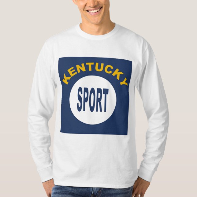 T-shirt básico mangas longas KENTUCKY DESPORTO (Frente)