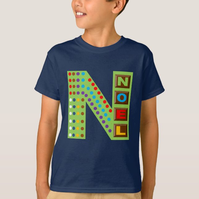 T-shirt básico marinho Desenho NATAL CHOCO BOMBONS (Frente)