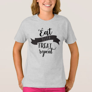 T-Shirt Básico Para Meninas