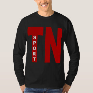 T-shirt básico preto TENNESSEE DESPORTO