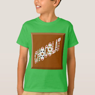 T-shirt básico verde trevo CHOCOLATE BOMBONS