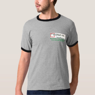 T-shirt básico w/logo da campainha dos homens