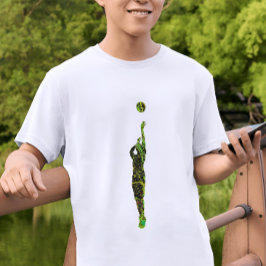 t-shirt basket street art Silhouket Basball