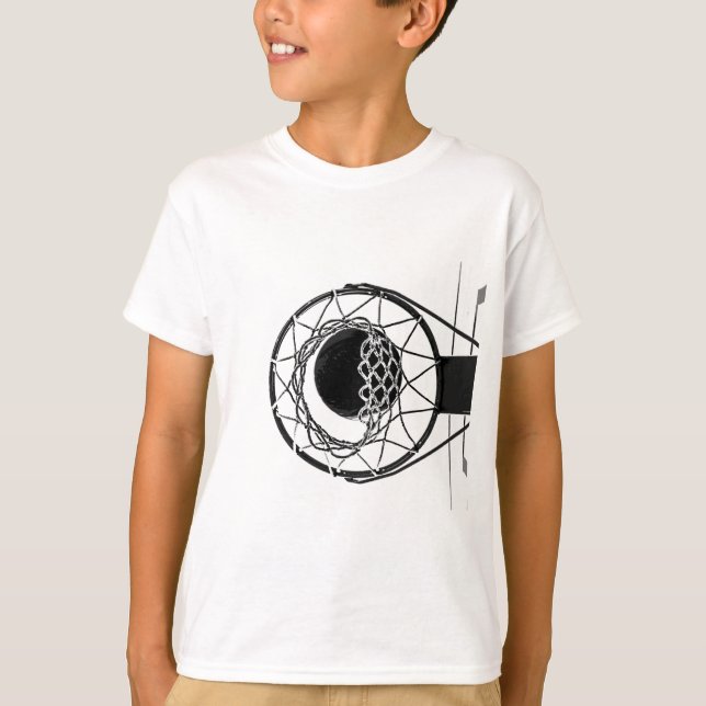 T-shirt Basquete de pop (Frente)