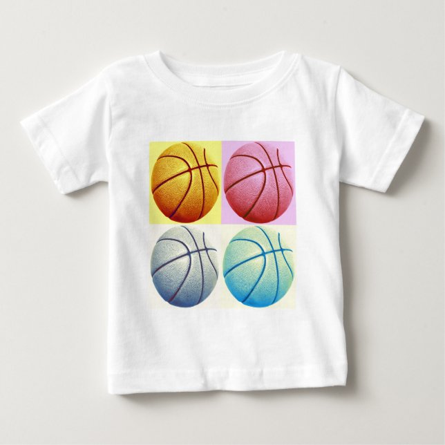 T-shirt Basquete de pop (Frente)