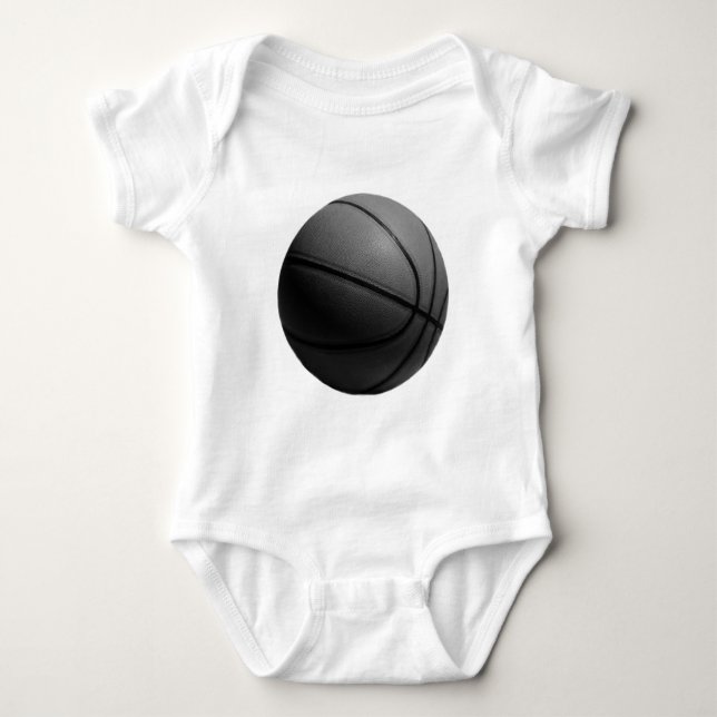 T-shirt Basquete preto e branco (Frente)