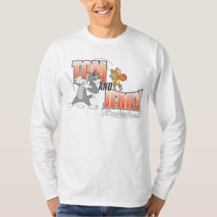 T-shirt Basquetebol 3 de Tom e de Jerry