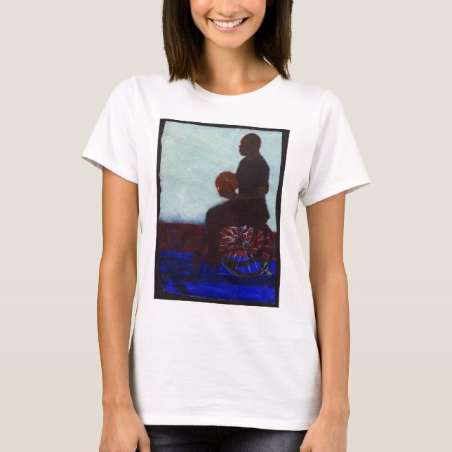 T-shirt Basquetebol de cadeira de rodas 2011 (Frente)