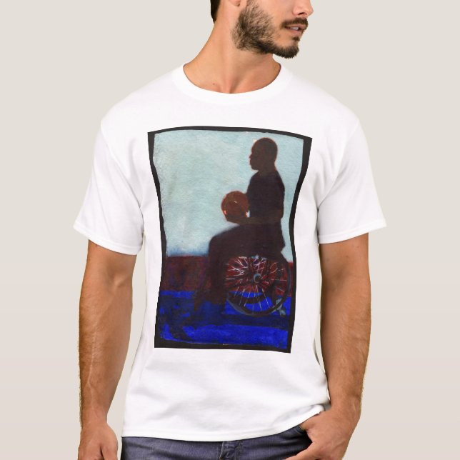 T-shirt Basquetebol de cadeira de rodas 2011 (Frente)