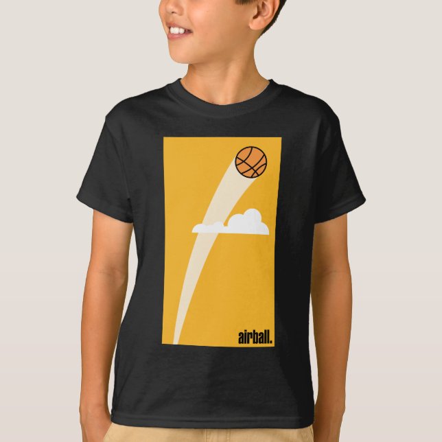 T-shirt Basquetebol do Airball (Frente)