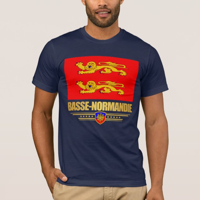 T-shirt Basse-Normandie (Frente)