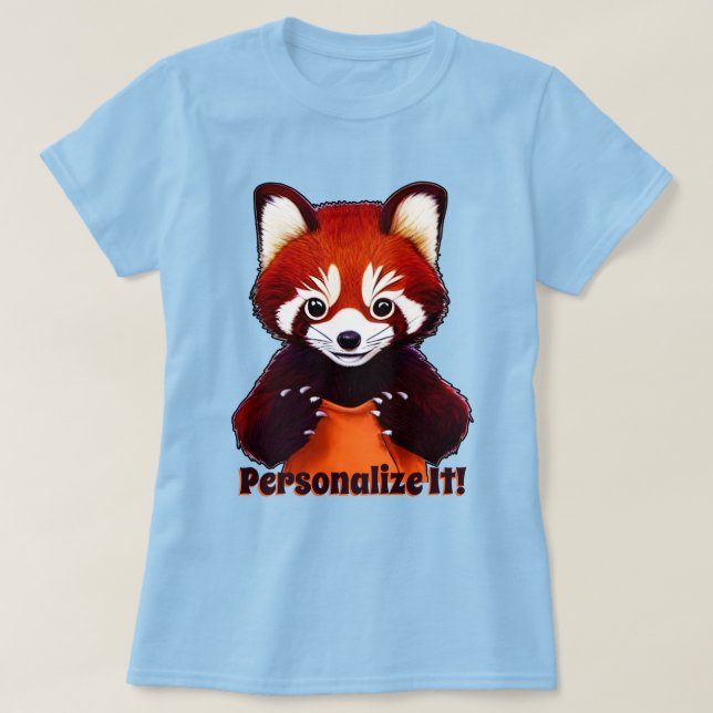 T-Shirt Bastante Vermelho (Frente do Design)