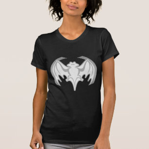 T-shirt Bat Cinza Inv The MUSEUM Zazzle Gifts