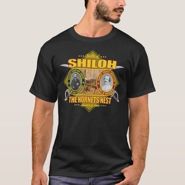 T-shirt Batalha de Shiloh (Frente)