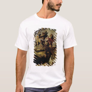 T-shirt Batalha dos Amazons e dos gregos, c.1617