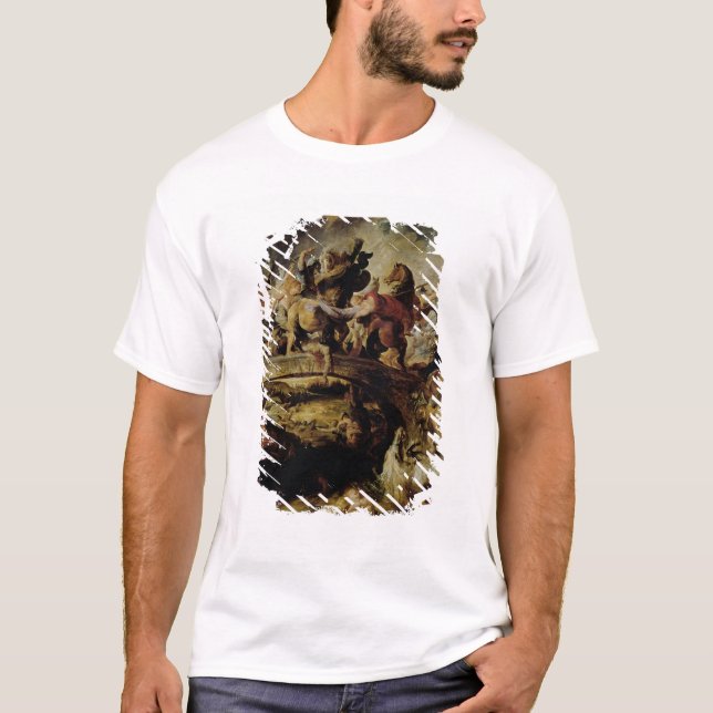 T-shirt Batalha dos Amazons e dos gregos, c.1617 (Frente)