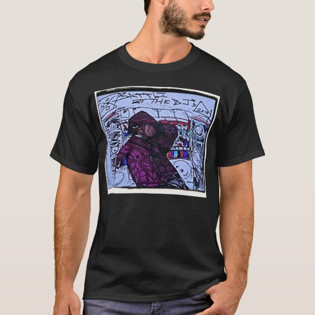 T-shirt batalha dos DJs (Frente)