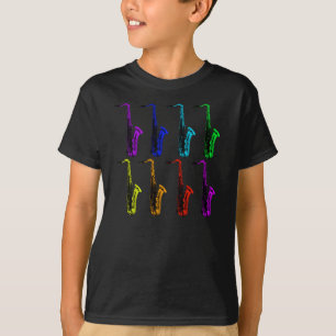 T-shirt batalha dos saxofones