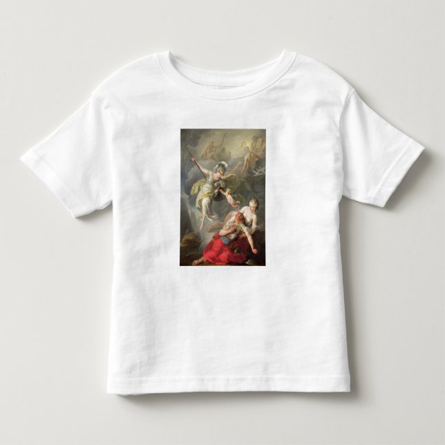 T-shirt Batalha entre Minerva e Marte, 1771 (Frente)