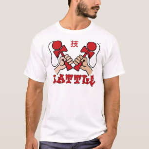 T-shirt Batalha, vermelha
