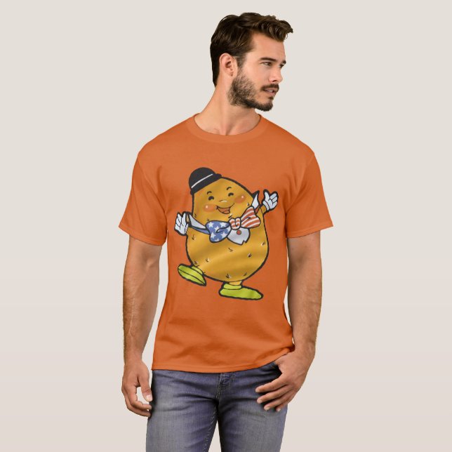 T-shirt Batata do pesadelo (Frente Completa)