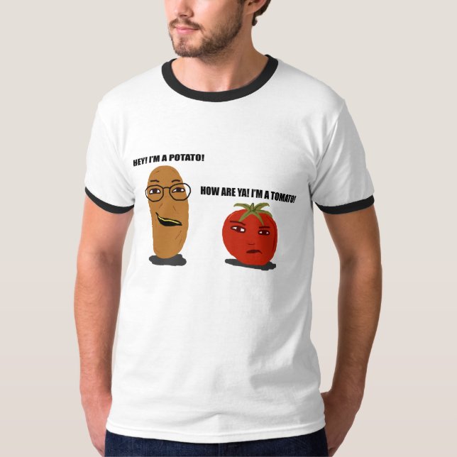 T-shirt BATATA? ou TOMATE? (Frente)