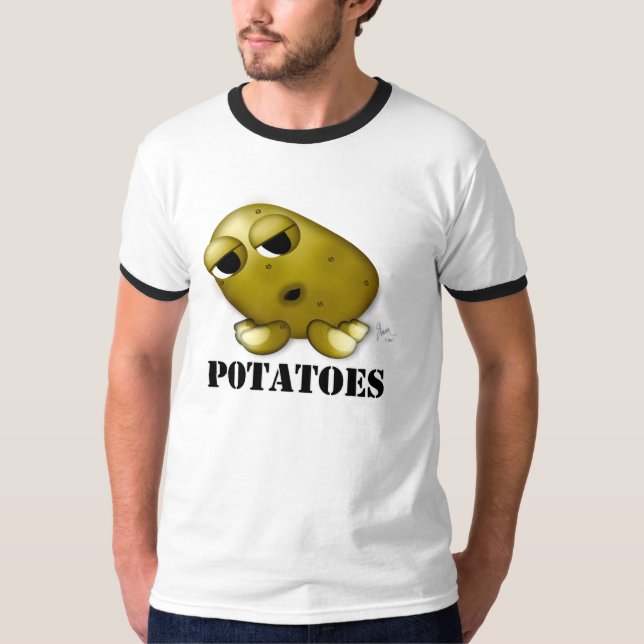 T-shirt batatas (Frente)