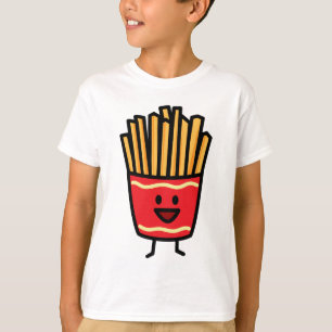 T-shirt Batatas fritas felizes