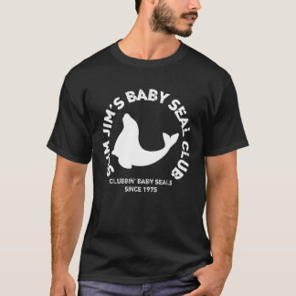 T-shirt Batendo selos de bebê