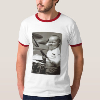 T-shirt baterista baby2