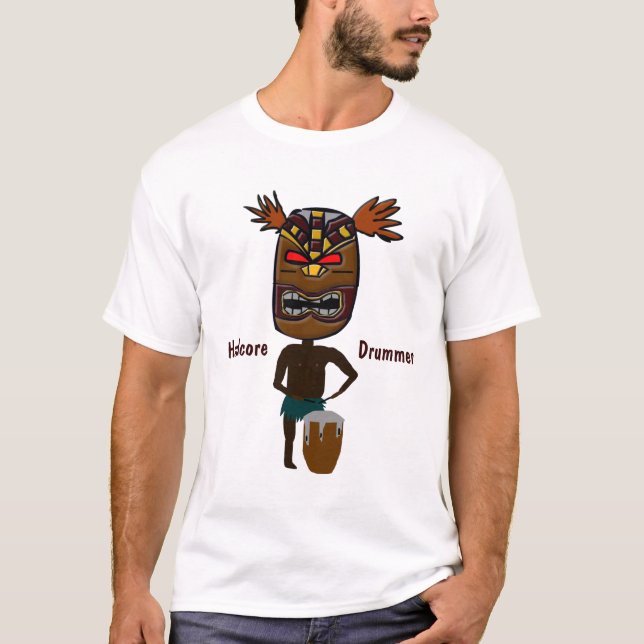 T-shirt Baterista incondicional (Frente)