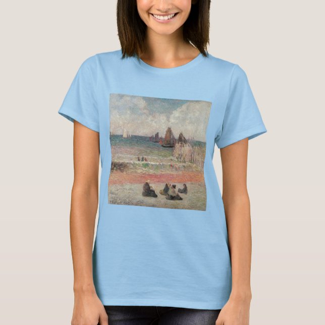 T-shirt Bathing Dieppe de Paul Gauguin (Frente)