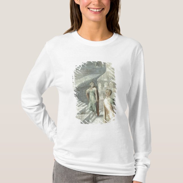 T-shirt Bathsheba que visita David, c.1553 (Frente)