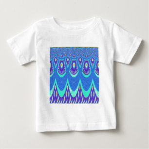T-shirt batida azul