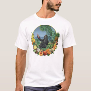 T-shirt Batida tropical! Imite nos trabalhos artísticos