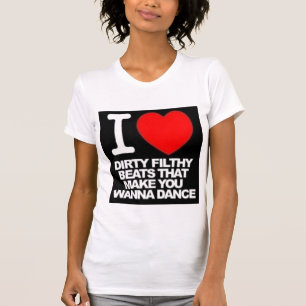 T-shirt batidas sujas