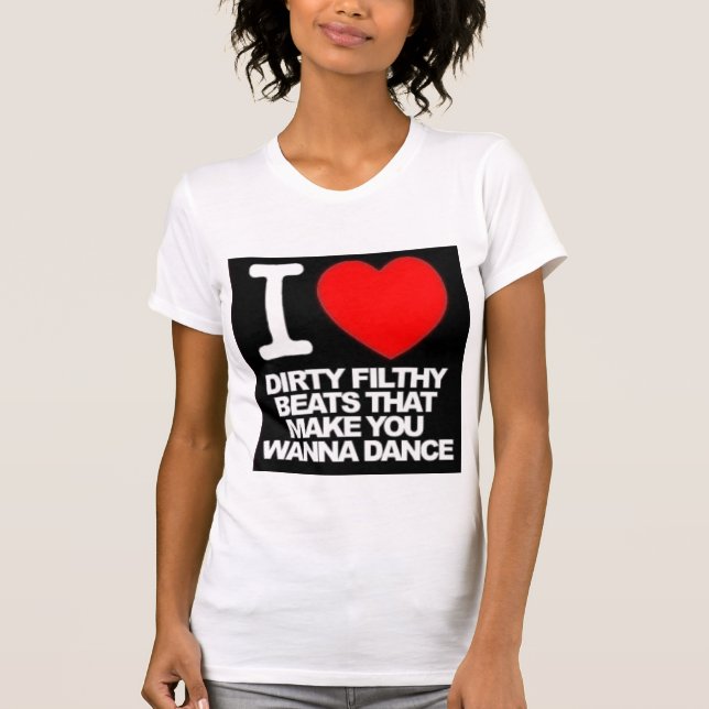 T-shirt batidas sujas (Frente)