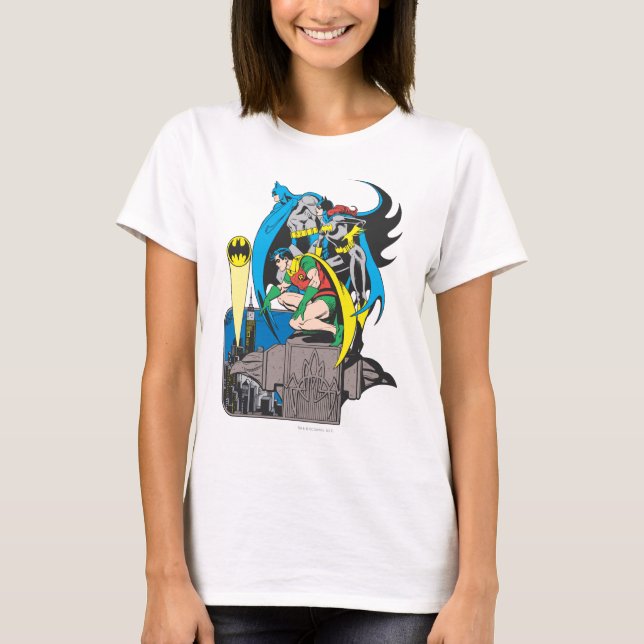 T-shirt Batman/Batgirl/Robin (Frente)