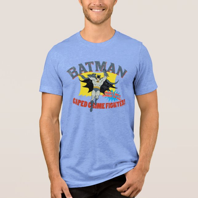 T-shirt Batman Caped Crime Fighter (Frente)