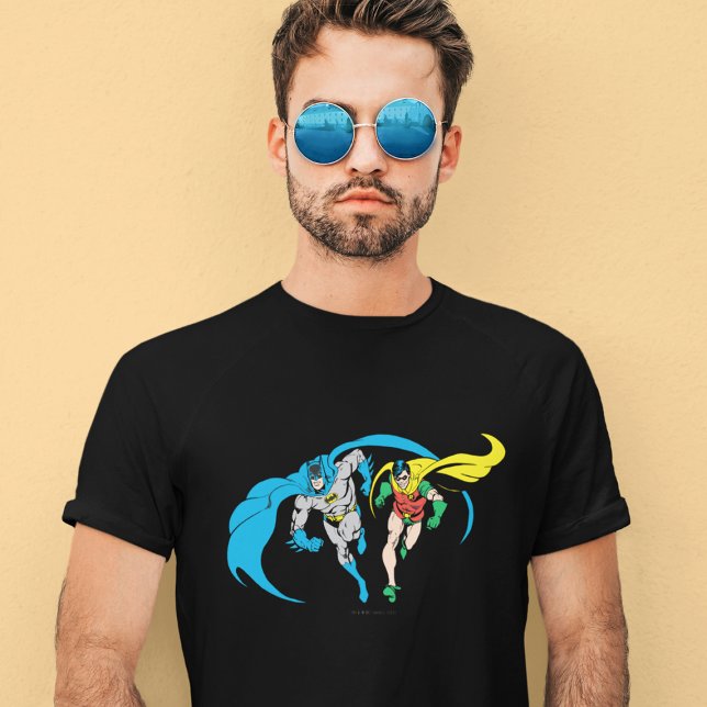 T-shirt Batman e Robin (Criador carregado)